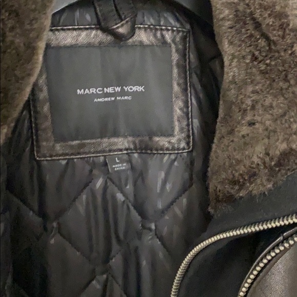 Marc New York Leather Jacket - Picture 3 of 5